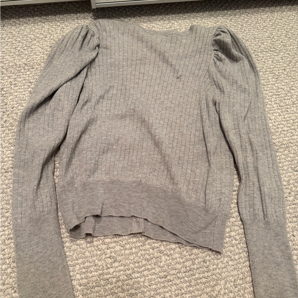 Primark Gray Ribbed Cardigan - Picture 6 of 6